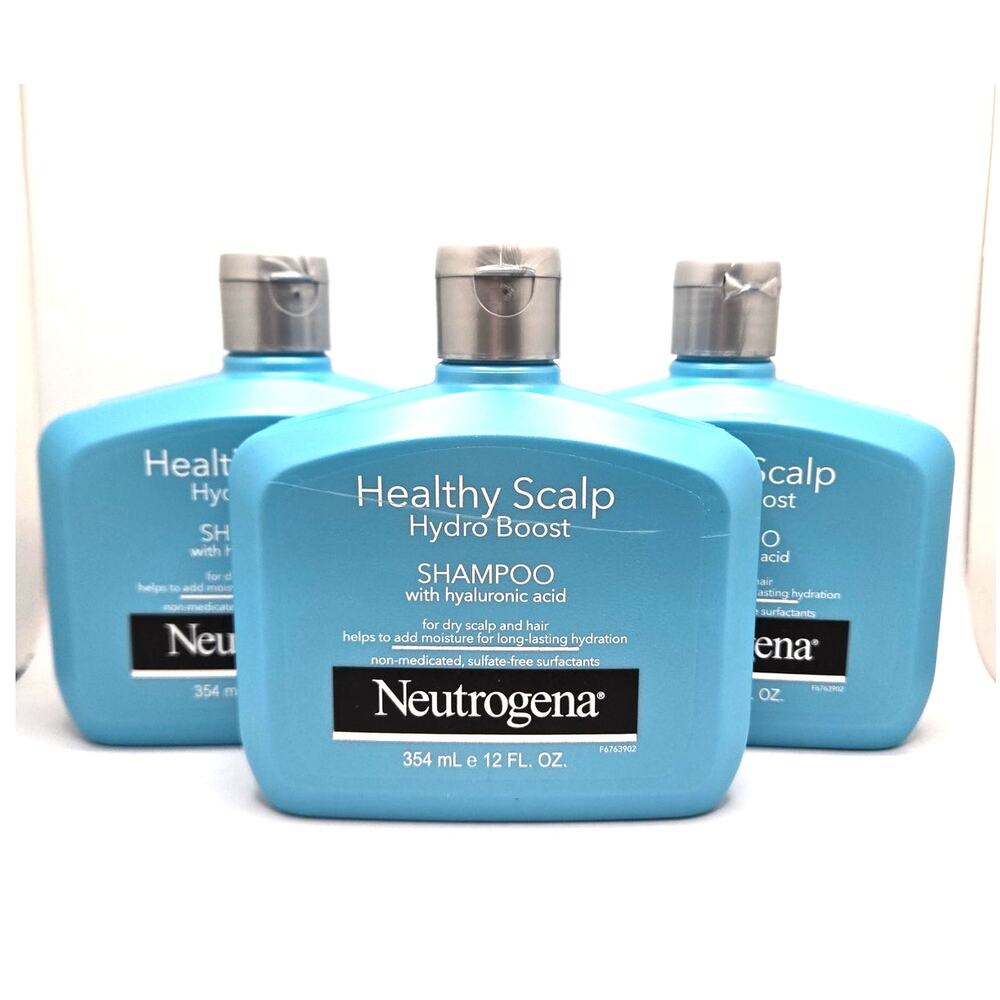 New Neutrogena Healthy Scalp Hydro Boost Shampoo with Hyaluronic Acid